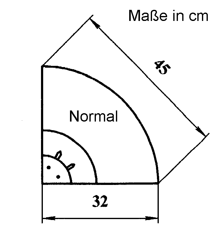 Masse Dinkelmaus Normal 